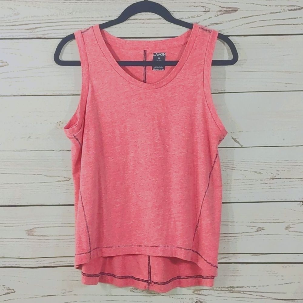 LAVON Women's Pink Tank Top